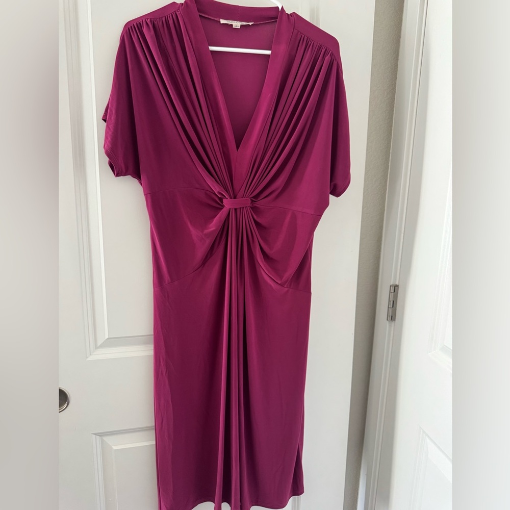 TravelSmith Rich Magenta Dress